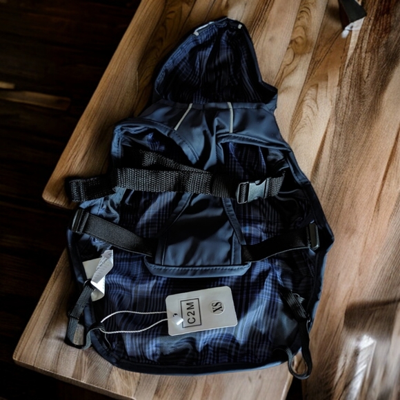 🐾 Dog Raincoat Hooded Poncho Waterproof Slicker, XS - Picture 7 of 9